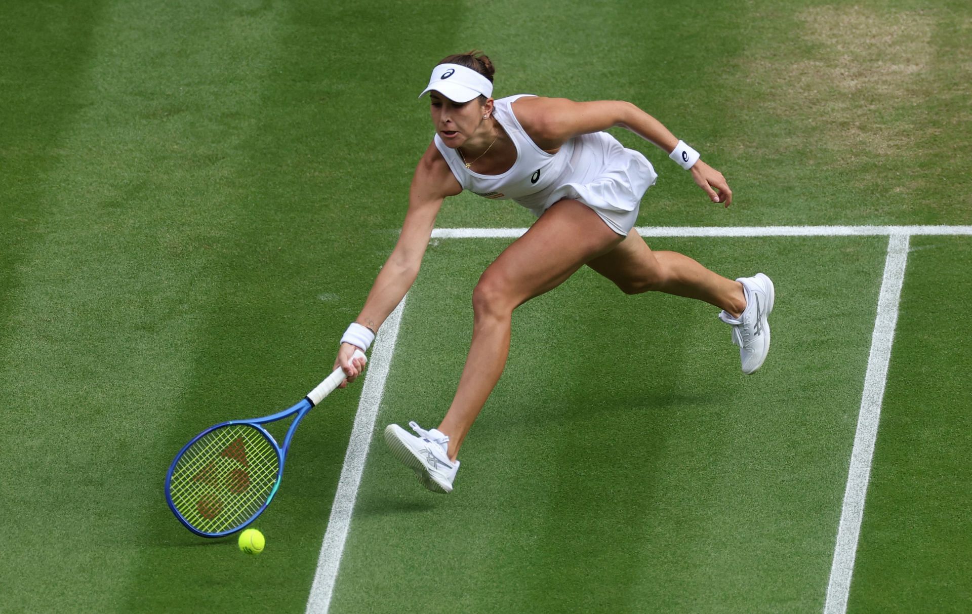 Belinda Bencic is looking to make her first Grand Slam final. (Source: Getty)